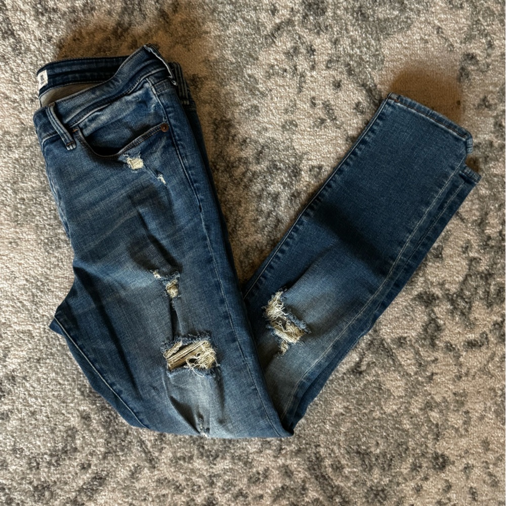 Abercrombie & Fitch Dark Blue Slim Jeans